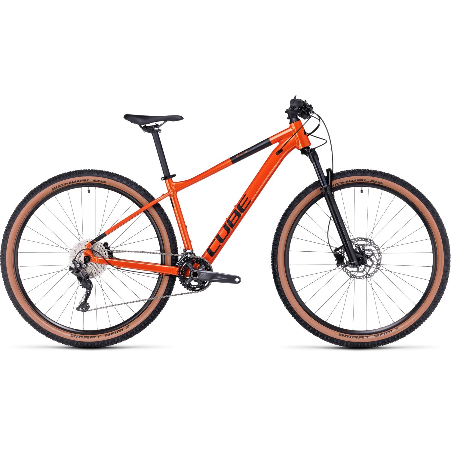 CUBE ATTENTION Fireorange'n'Black 29" 2023 MTB Kerékpár XL